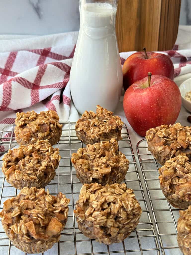 apple cinnamon oatmeal muffins 