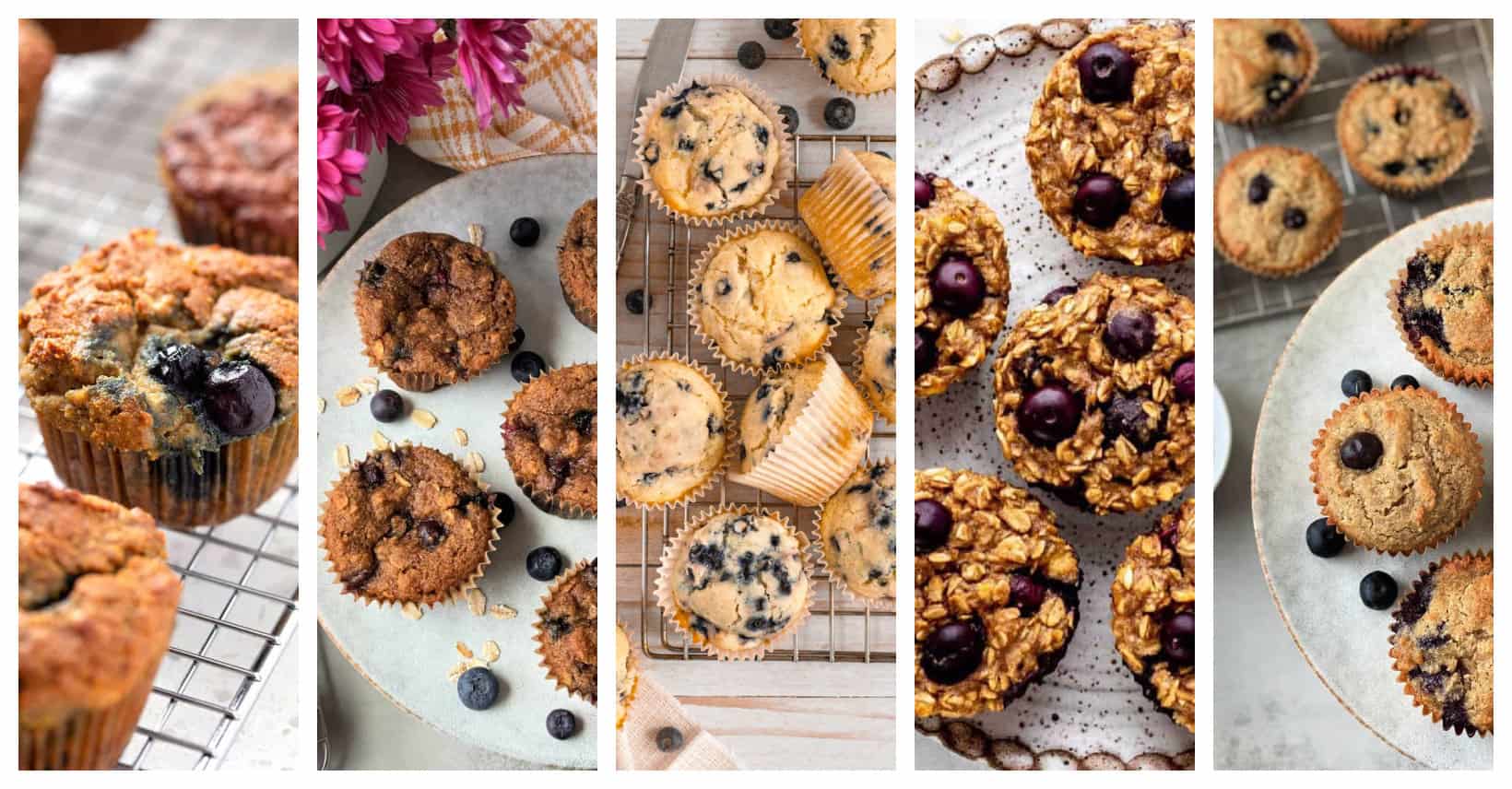 Healthy Blueberry Muffin Recipes