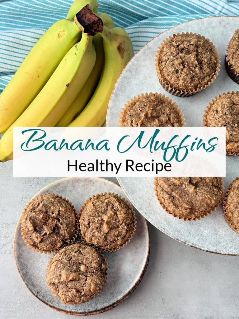 Healthy Banana Muffins