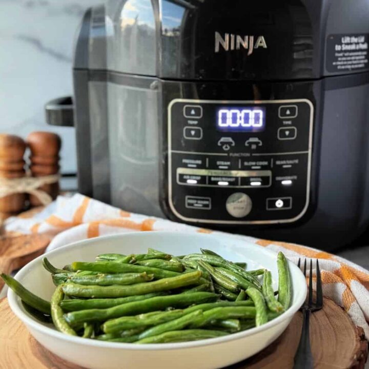 Easy Ninja Foodi Air Fryer Green Beans Recipe