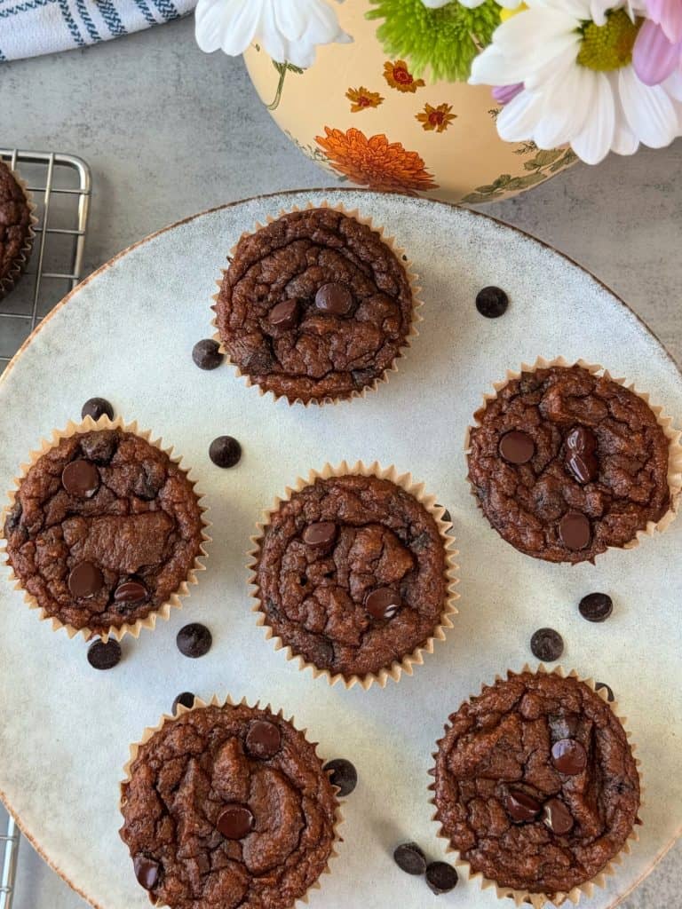 gluten free pumpkin chocolate muffins healthy