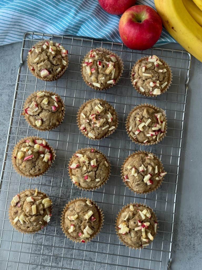 Applesauce Banana Muffins Healthy Recipe