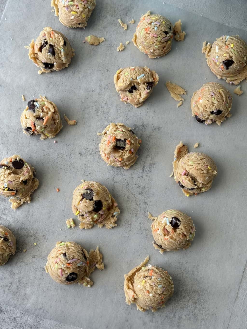 birthday cake energy balls