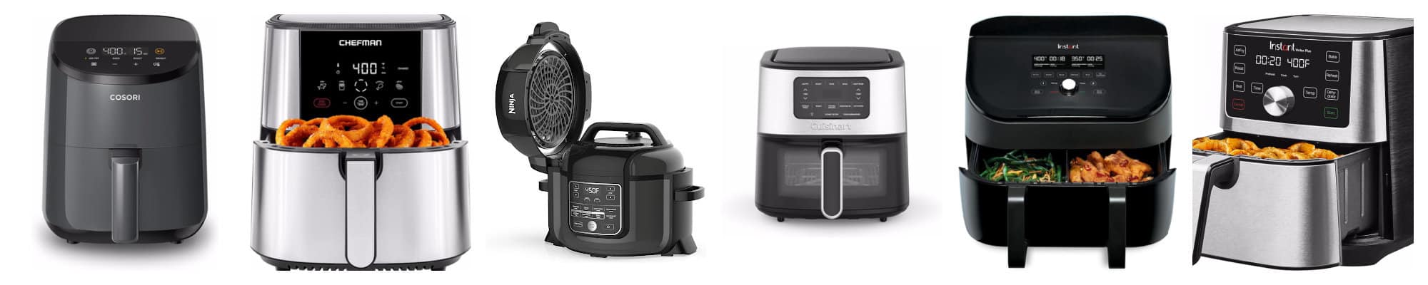 different air fryers available to buy online