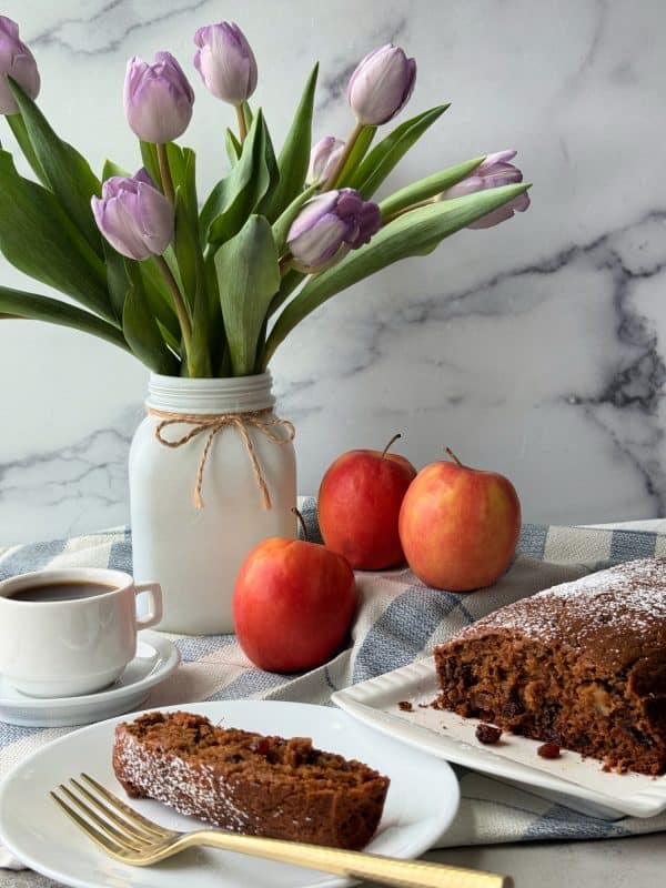 Applesauce Coffee Cake Loaf Recipe