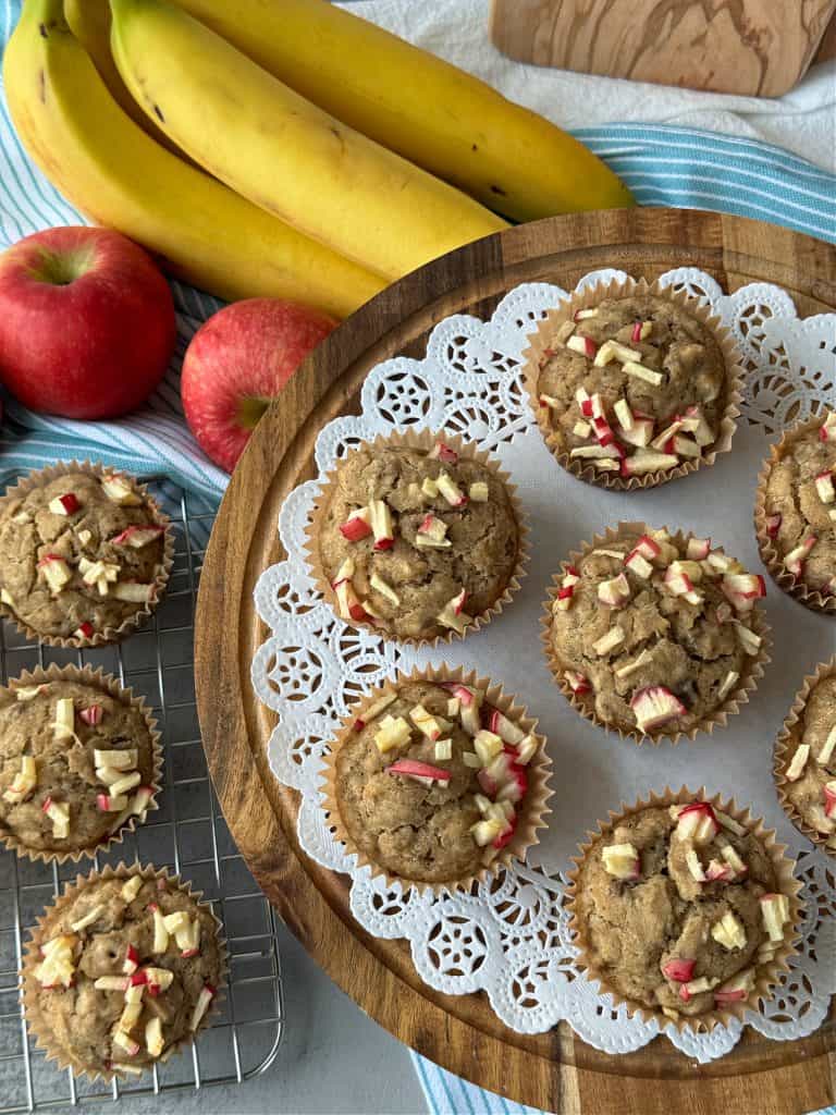 Applesauce Banana Muffins - Healthy Recipe