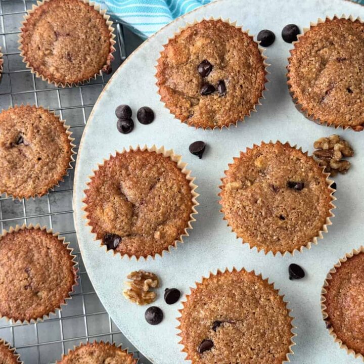 chocolate chip walnut muffin recipe