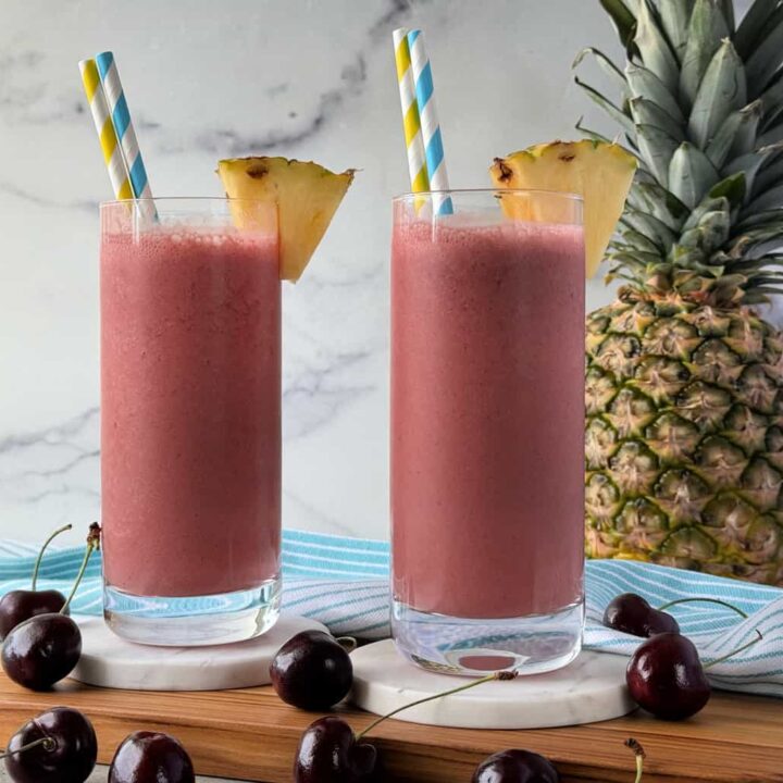 Pineapple Cherry Smoothie Recipe