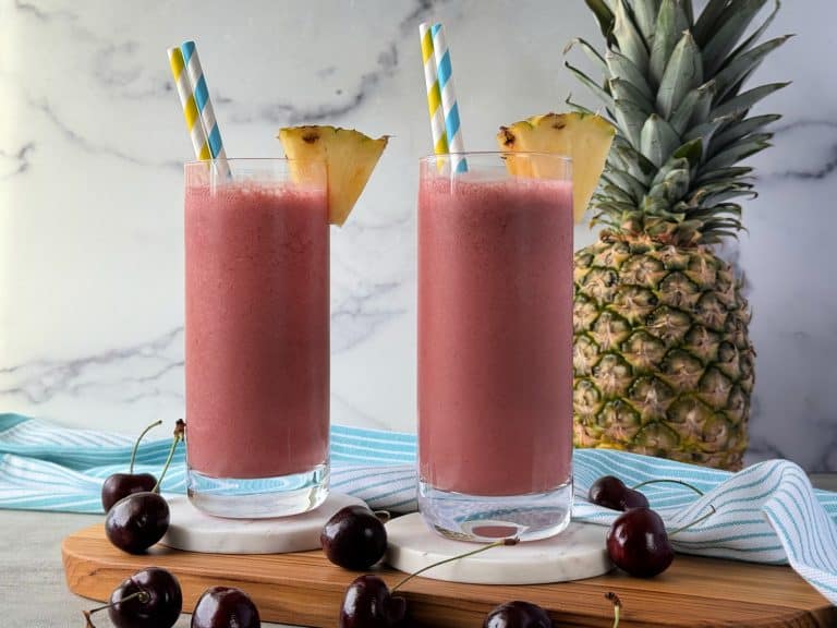 Pineapple Cherry Smoothie Recipe