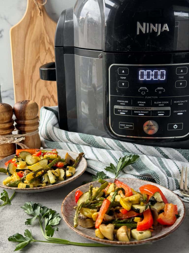 air fryer ninja foodi vegetables