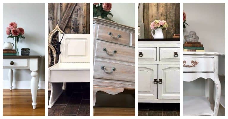 White Furniture Paint Makeovers and Ideas