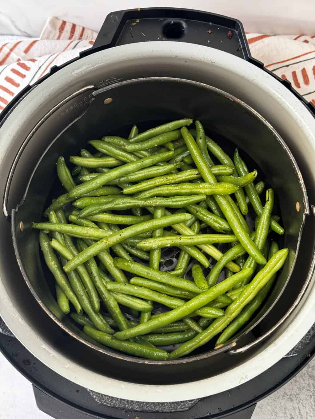 fresh green beans in air fryer