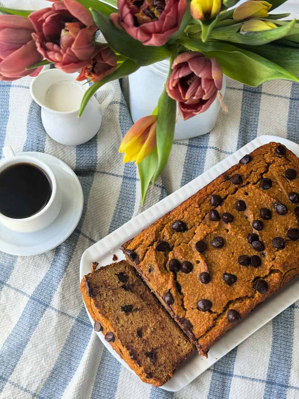 feature healthy pumpkin bread recipe with applesauce