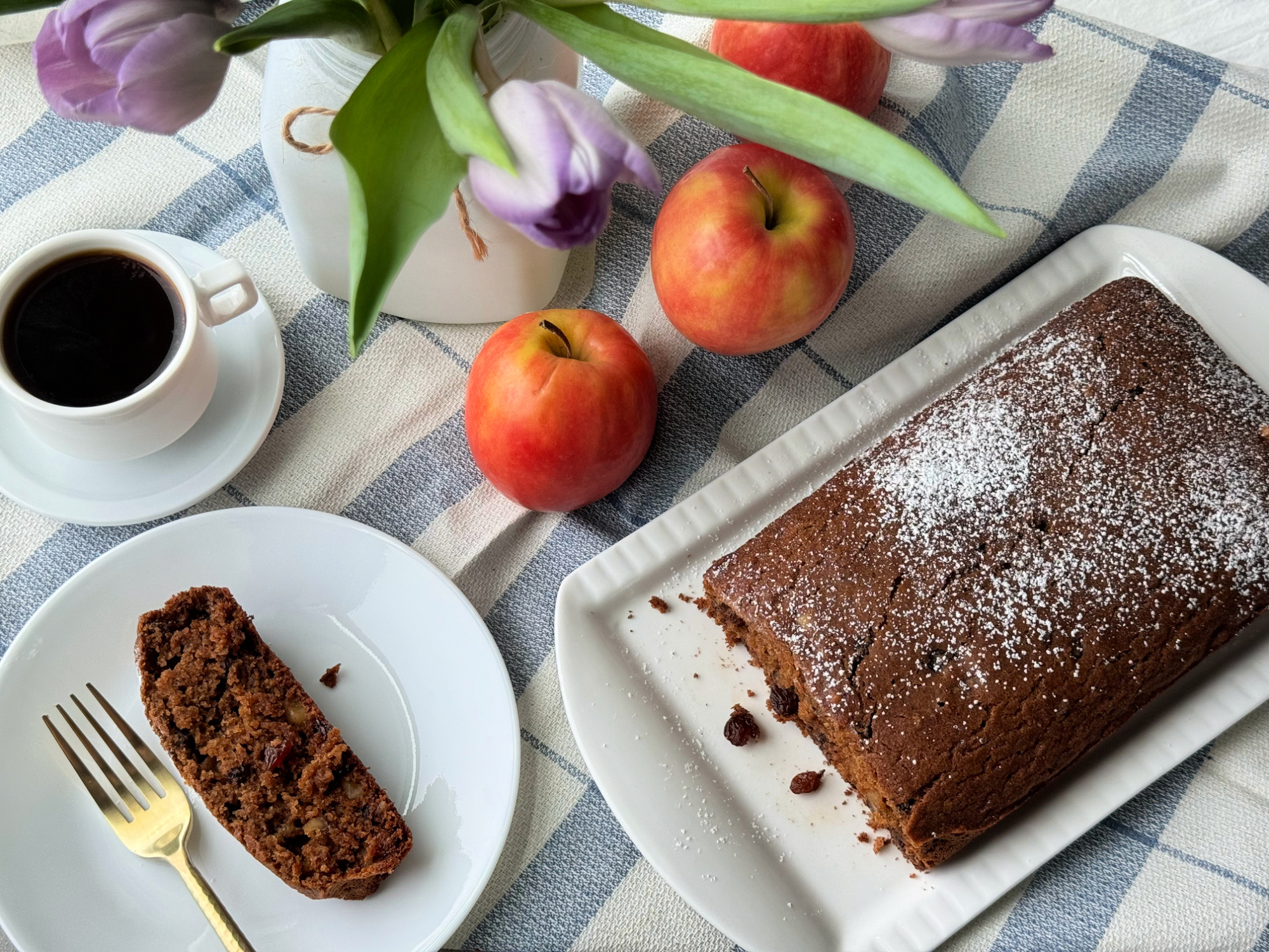 applesauce coffee cake loaf recipe