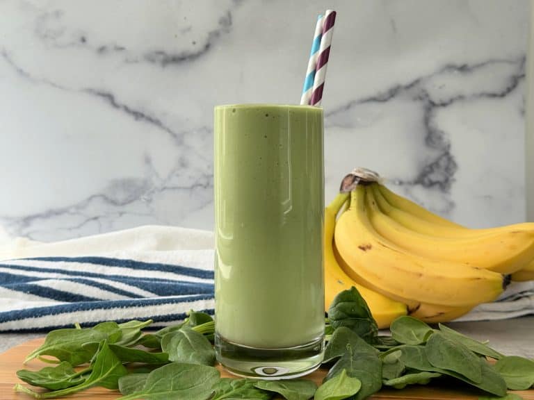 Avocado Spinach Smoothie Recipe with Banana