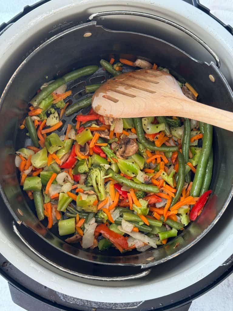 How to Air Fry Stir Fry Vegetables - Healthy Recipe