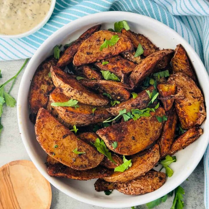 feature Ninja Foodi potato wedges