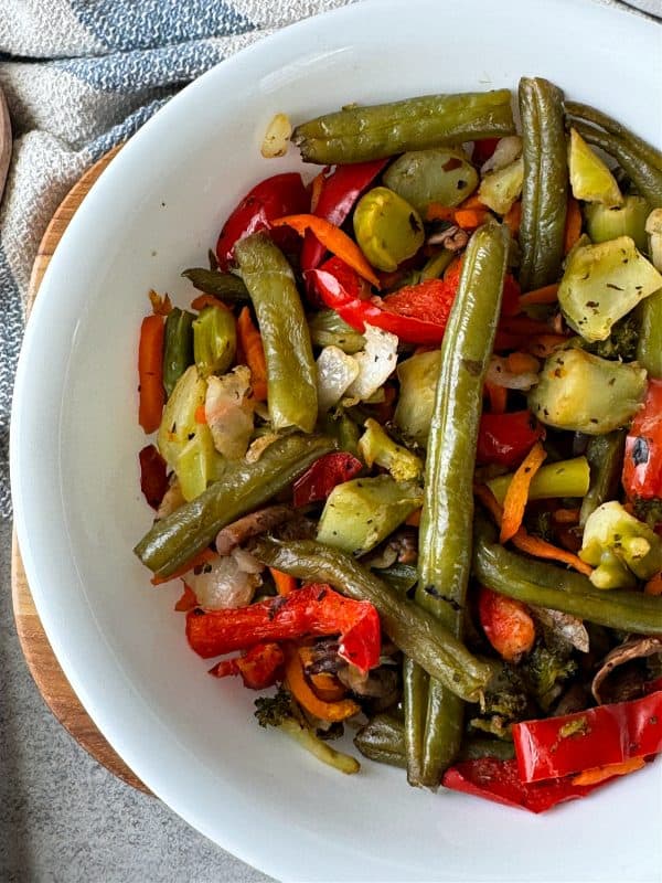 How to Air Fry Stir Fry Vegetables - Healthy Recipe