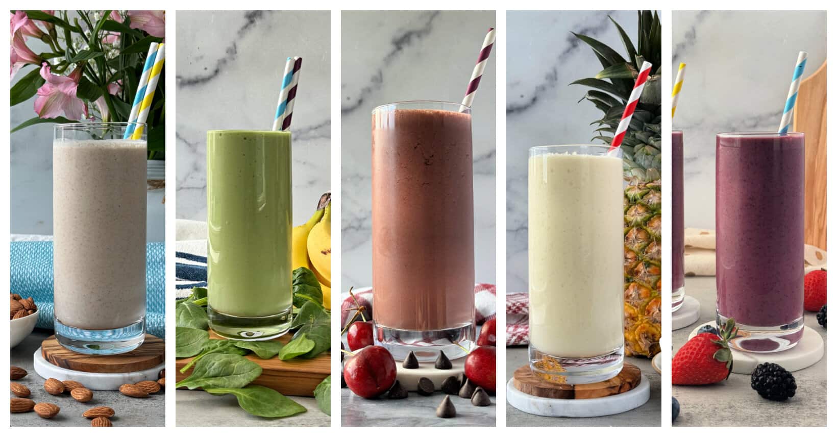 how to make healthy breakfast smoothies easy