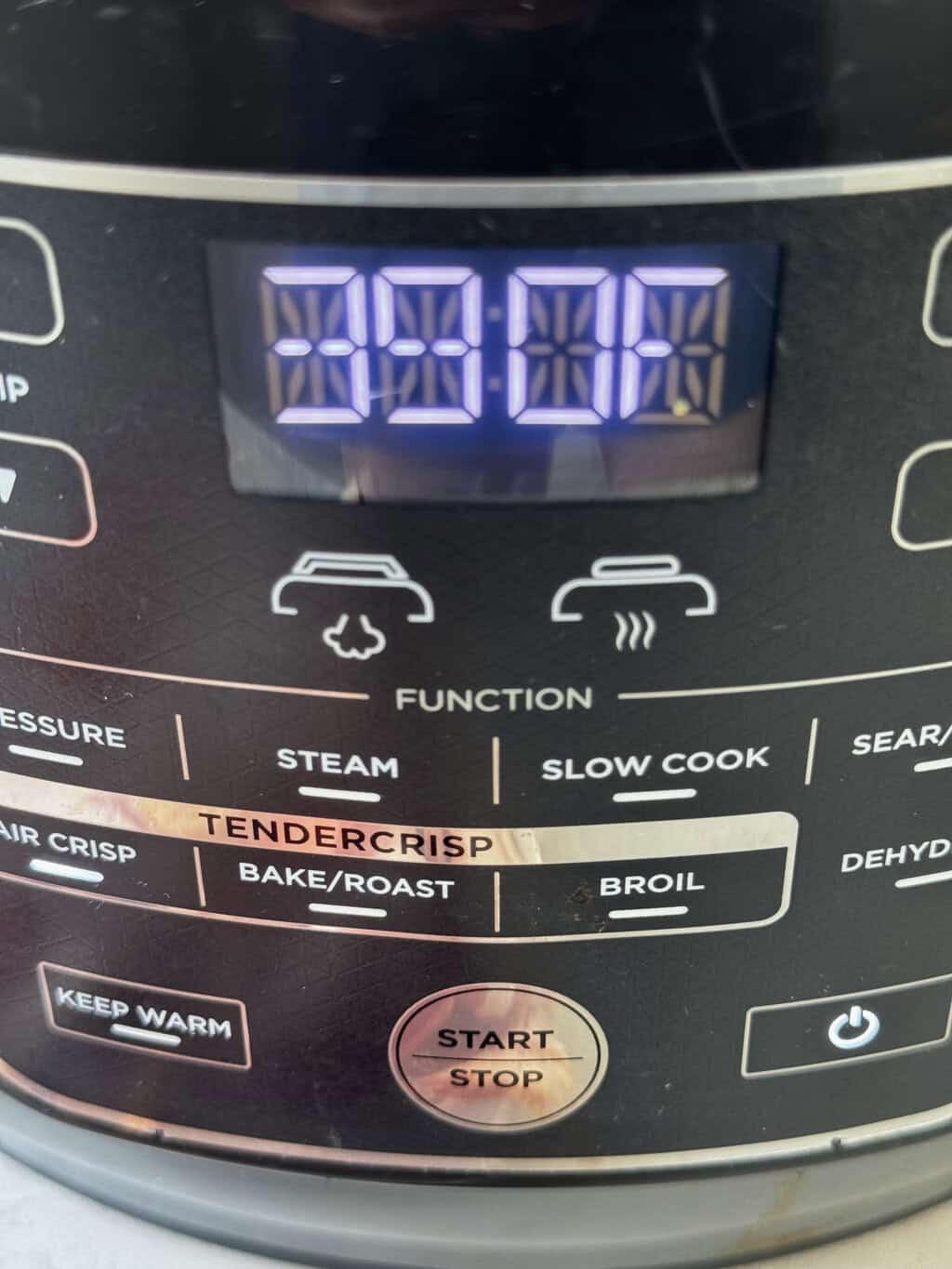 ninja foodi bacon cooking temp