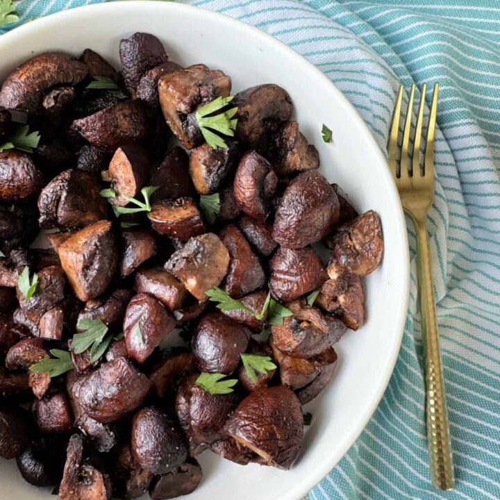 Easy Air Fryer Mushrooms Recipe
