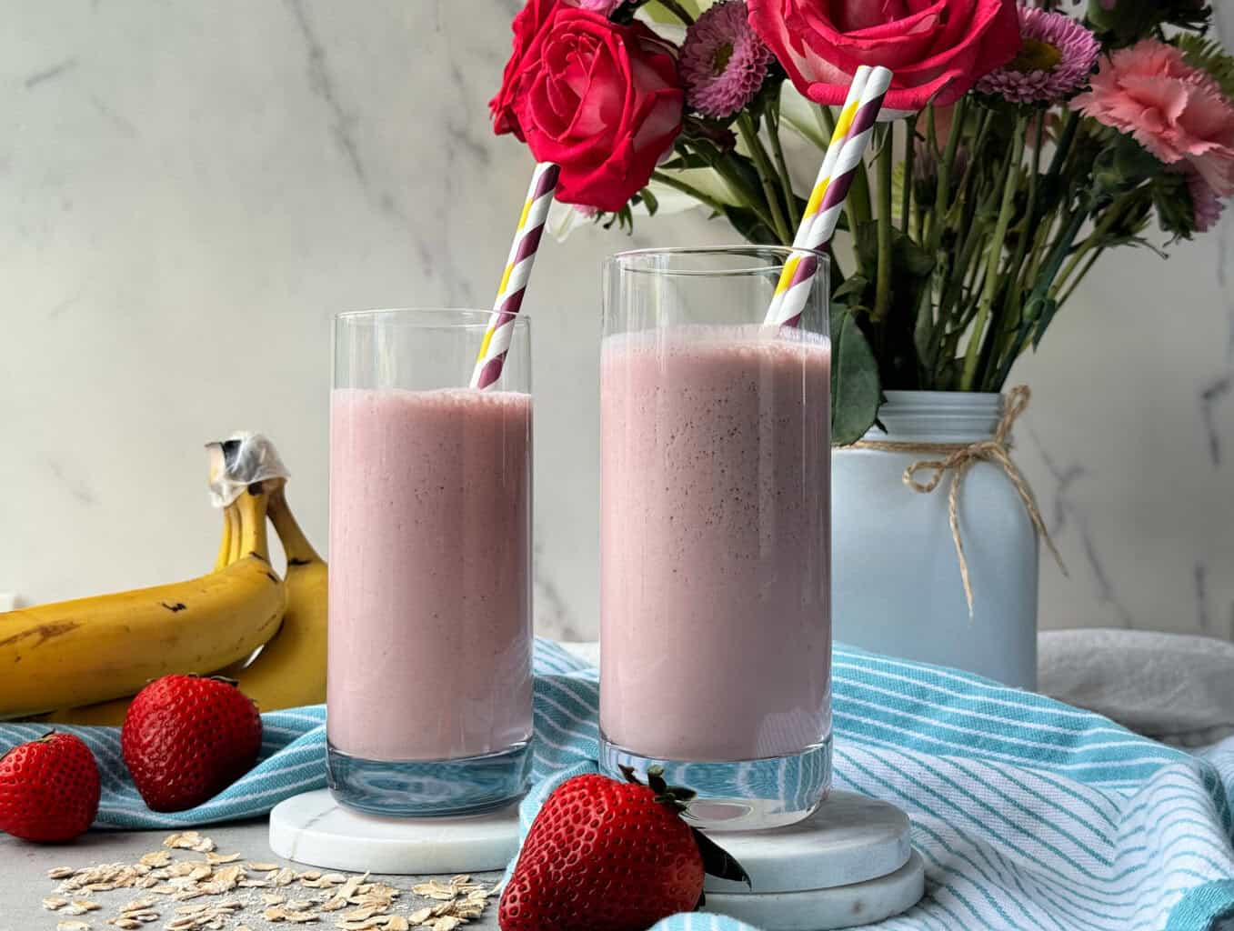 best strawberry and banana smoothie recipe