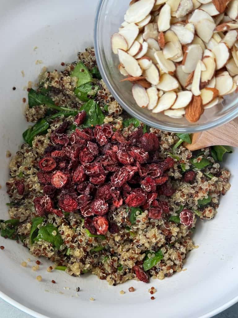 Quinoa Cranberry Salad Recipe With Balsamic Vinegar