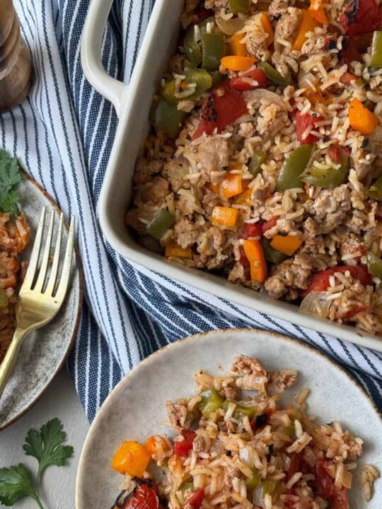 Pork and Rice Casserole (Casserola de Cerdo y Arroz)