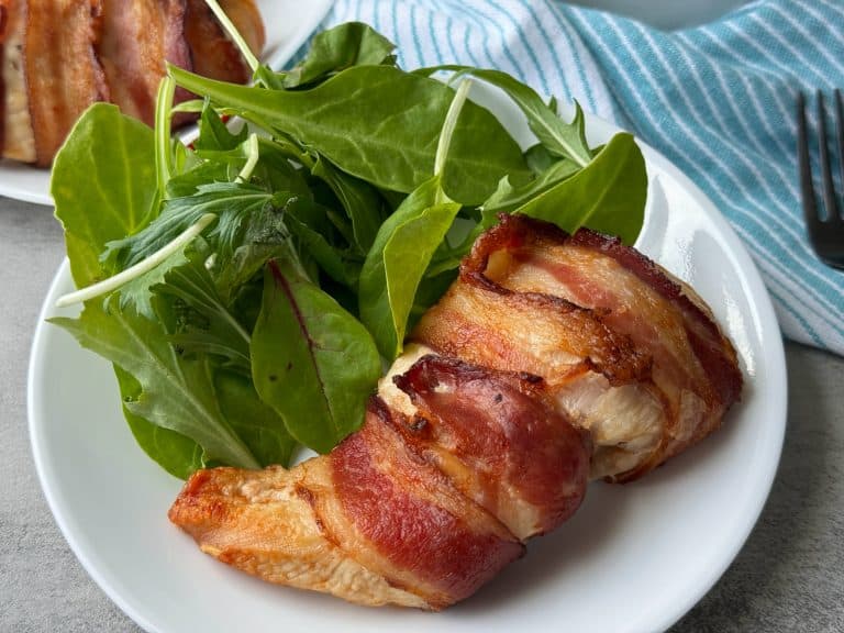 feature air fryer bacon wrapped chicken breast