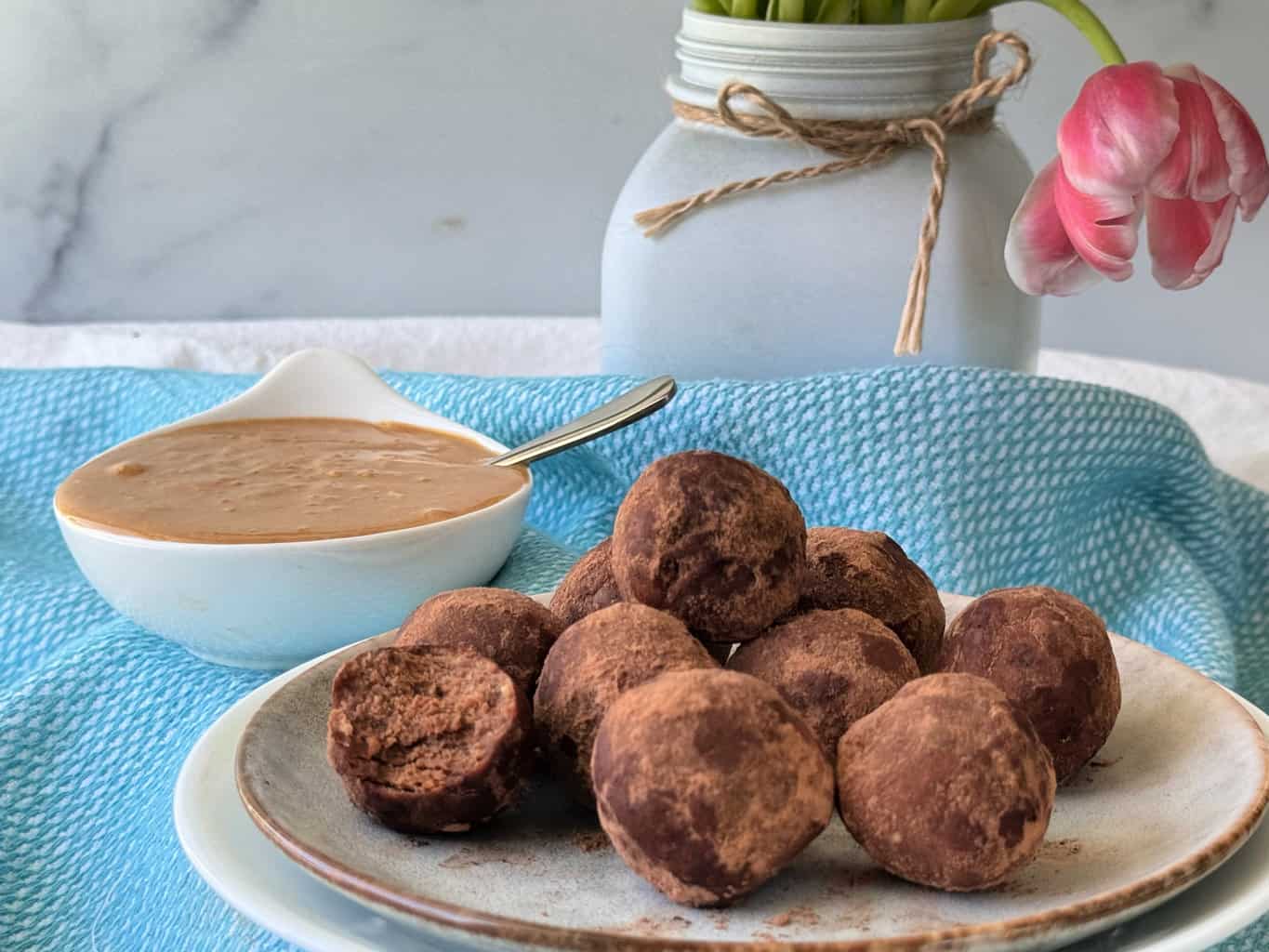 feature peanut butter protein balls recipe