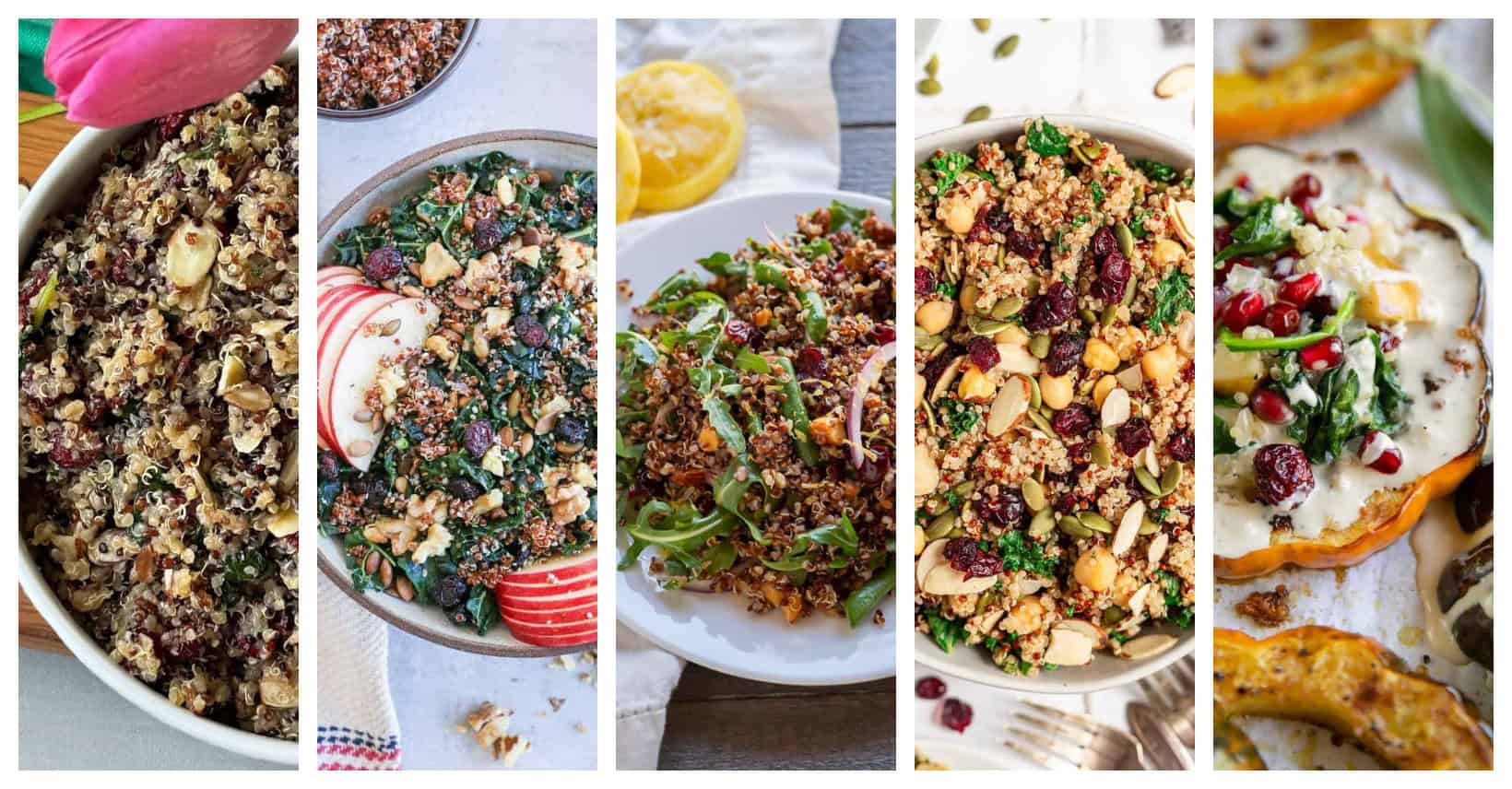 easy healthy Quinoa Salad Recipes with Dried Cranberries