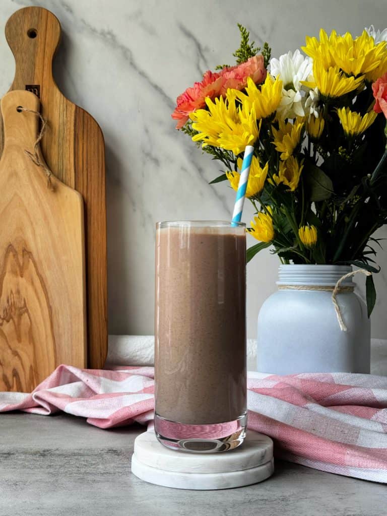 Peanut Butter Banana Protein Breakfast Smoothie Recipe