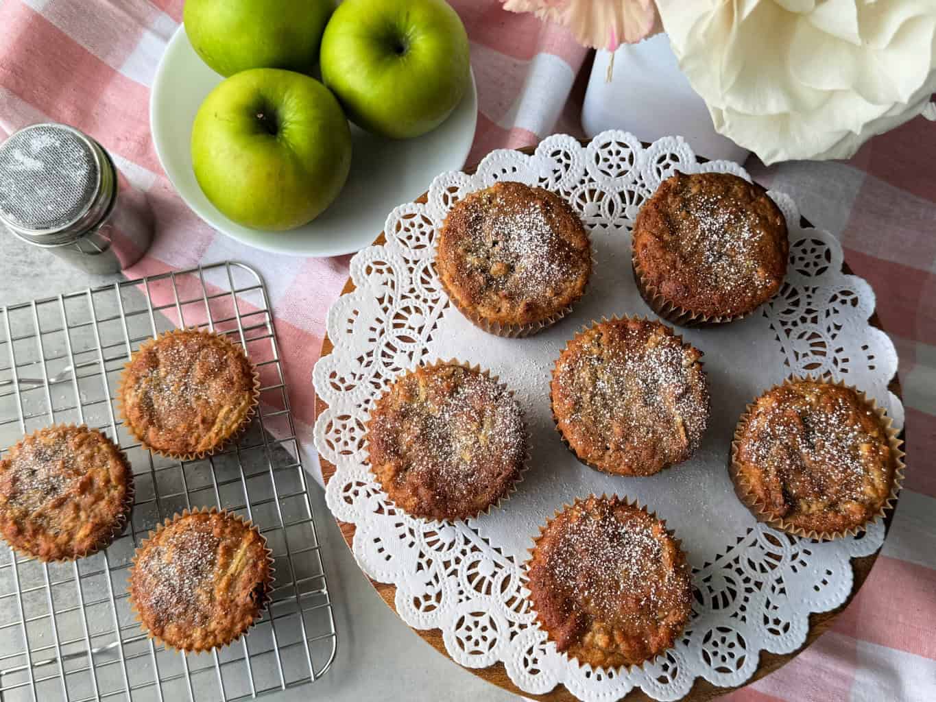 Healthy Apple Muffin Recipe with Raisins