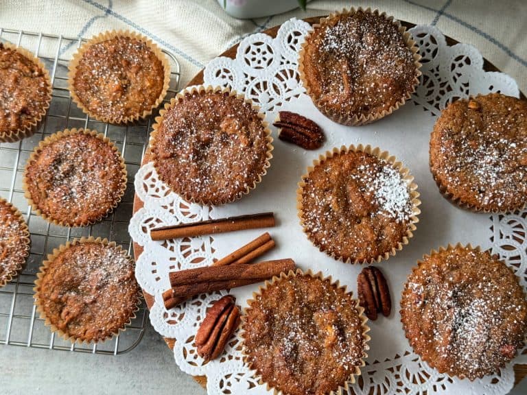 moist healthy cinnamon muffin recipe