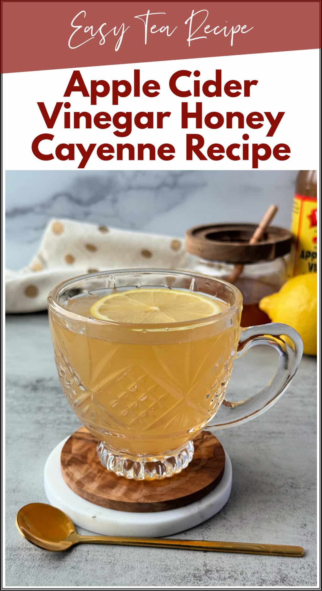 Apple Cider Vinegar Honey and Cayenne Recipe