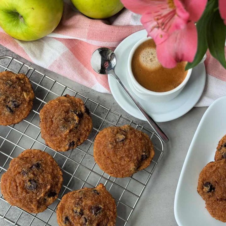 Chocolate Chip Applesauce Cookies Recipe (vegan)