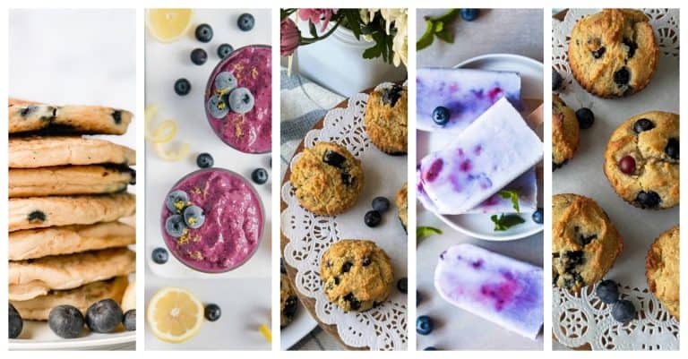easy healthy blueberry recipes