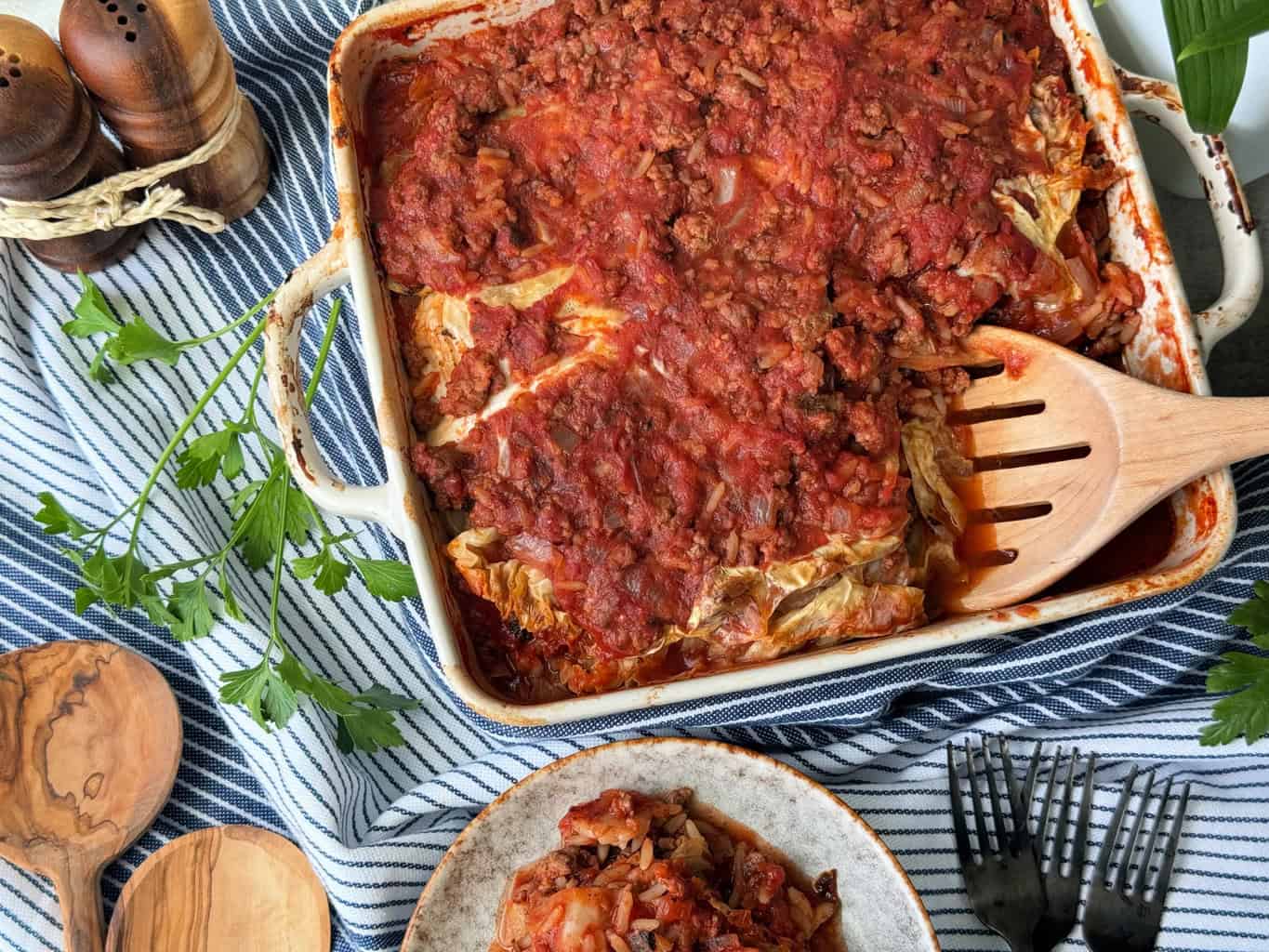 Lazy Stuffed Cabbage Casserole Recipe