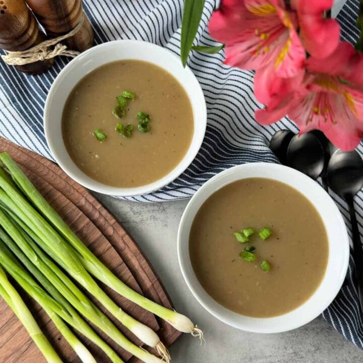 ninja foodi potato leek soup recipe