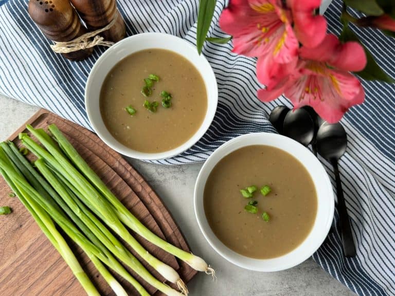 ninja foodi potato leek soup recipe