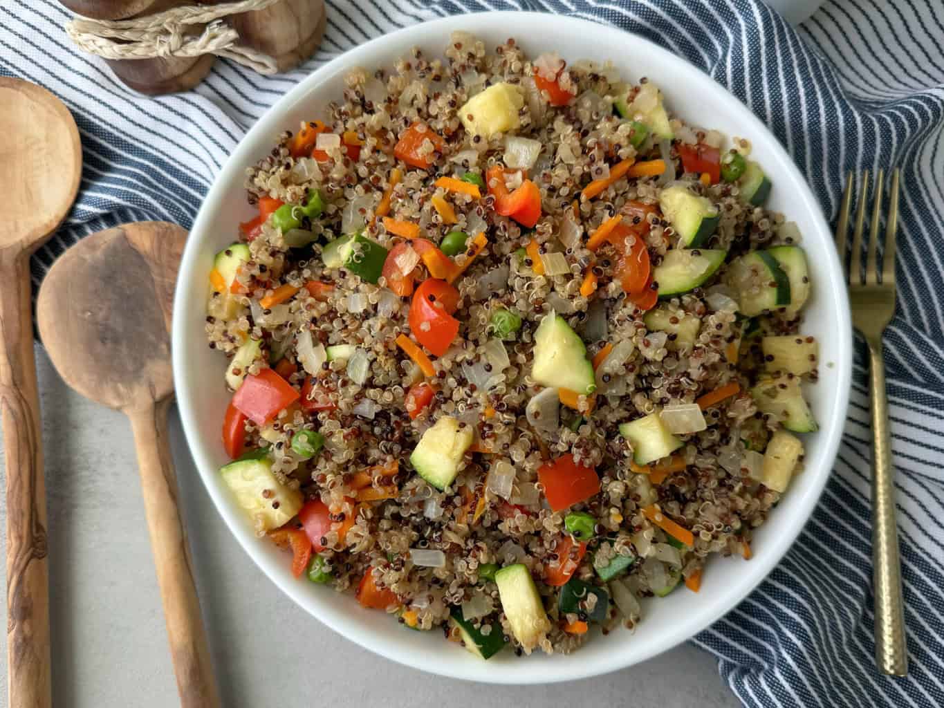 Easy Healthy Vegetable Quinoa Recipe