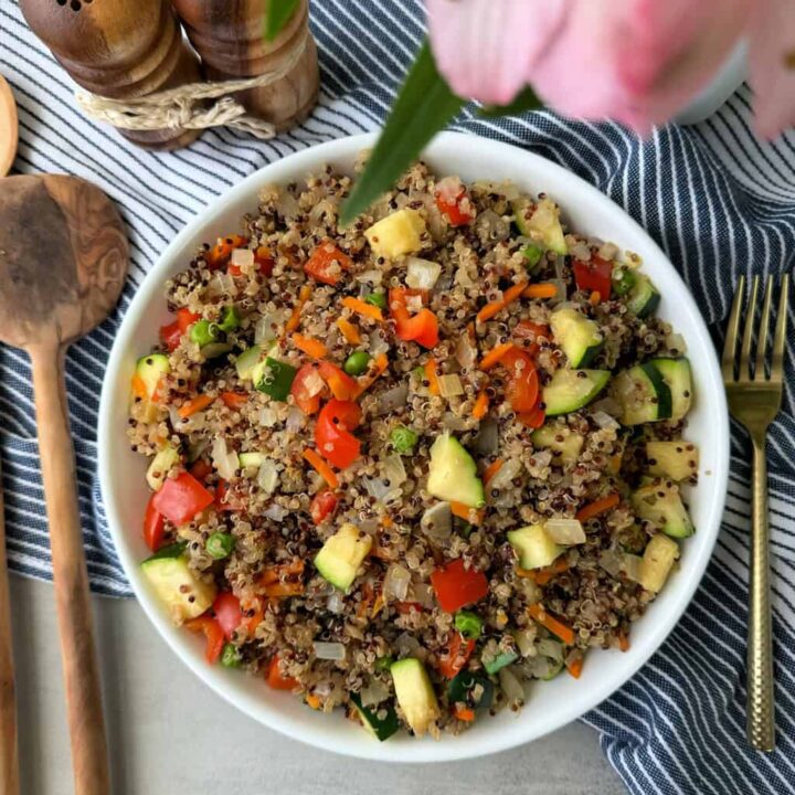Easy Healthy Vegetable Quinoa Recipe